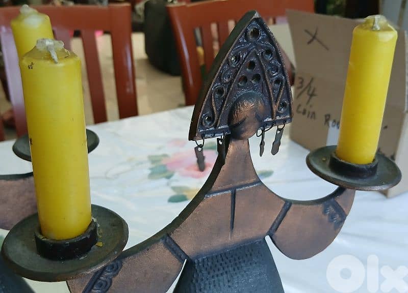 2 candel holder 2