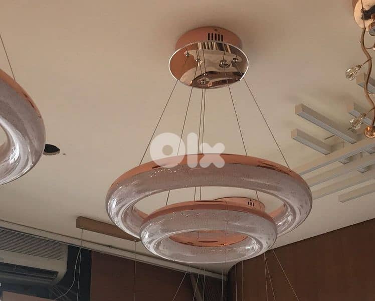 Modern Led Light ring chandelier 3