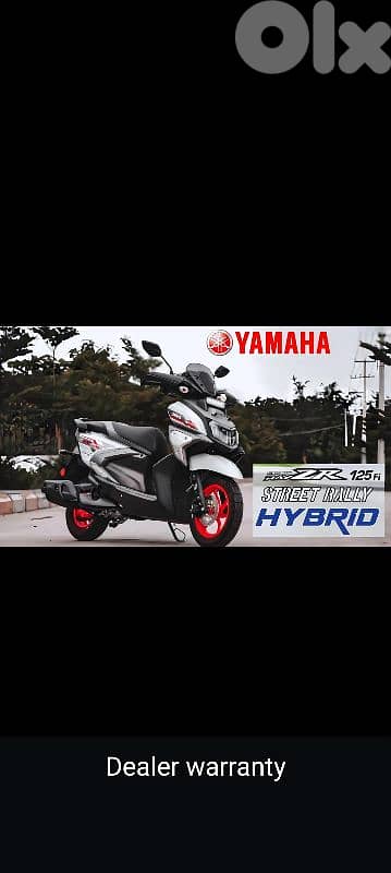 Yamaha Ray ZR 125cc 0klm dealer warranty 6