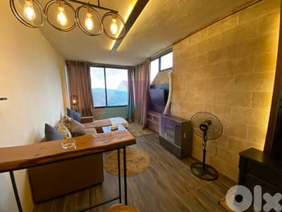 1 bedroom Furnished Chalet+mountain view 4sale in Farayaشاليه في فاريا 1 bedroom Furnished Chalet+mountain view 4sale in Farayaشاليه في فاريا