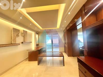 4 bedroom furnished apartment+sea view 4sale in Ain Aar-شقة في عين عار