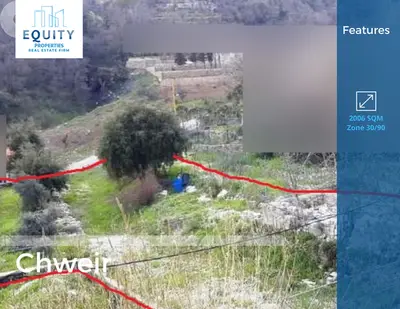 2006 SQM Land For Sale In Chweir أرض للبيع #CK2153171