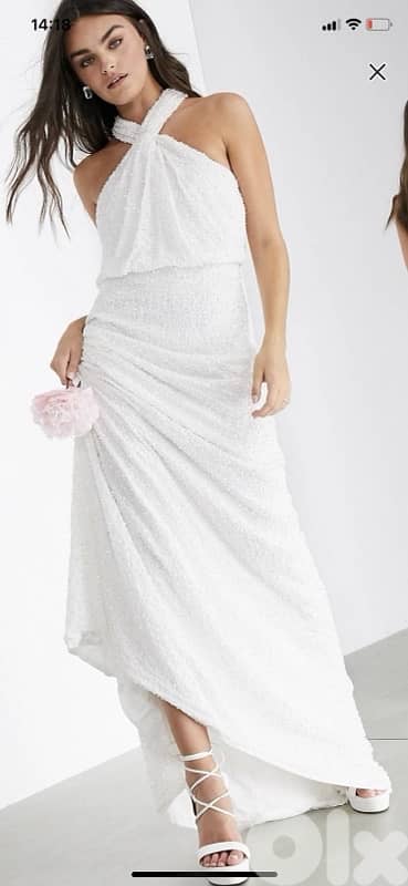 Bridal Dress (for sale) فستان عرس 2