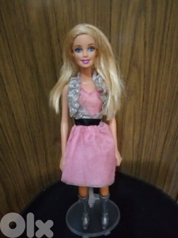 Barbie GLITZ Dressed Mattel 2010 unflexible legs+Boots as new doll=20$ 0