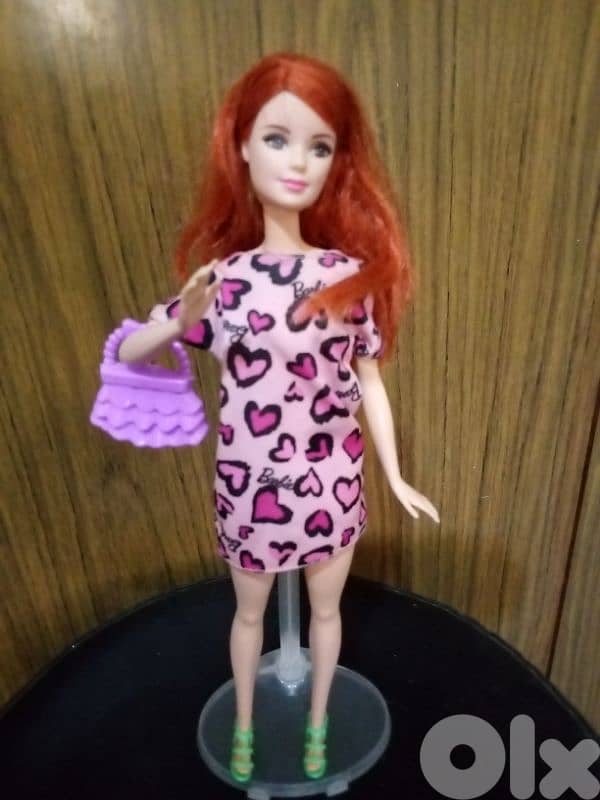 Barbie FASHIONISTA -RED HEAD Mattel year 2017 as new doll=20$ 1