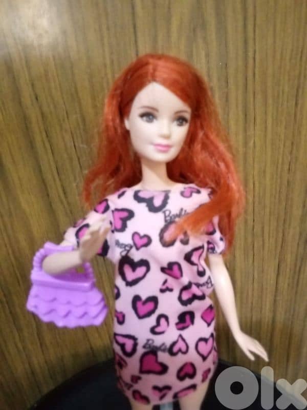 Barbie FASHIONISTA -RED HEAD Mattel year 2017 as new doll=20$ 0