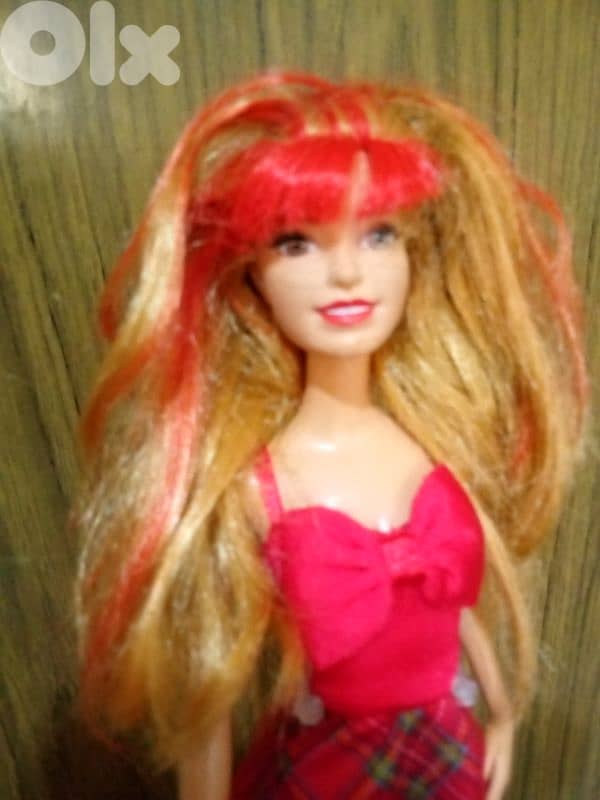"RAYNA" Barbie ROCK 'N ROYAL ROCKSTAR like new doll 2014 Mattel=25$ 1