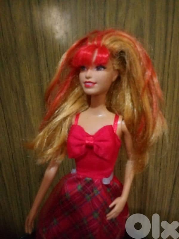 "RAYNA" Barbie ROCK 'N ROYAL ROCKSTAR like new doll 2014 Mattel=25$ 4