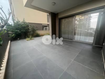Furnished apartment terrace rent Waterfront شقة مفروشة للإيجار FIR2875