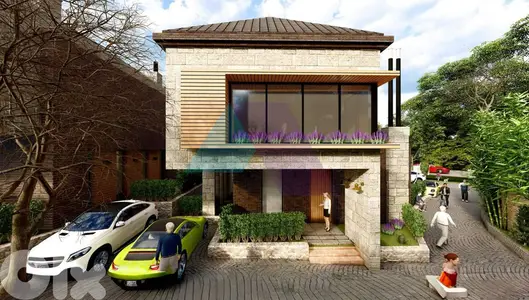 3 Villas on 1,200m2 land 4sale in Hrajel/Faraya - فلل للبيع في حراجل