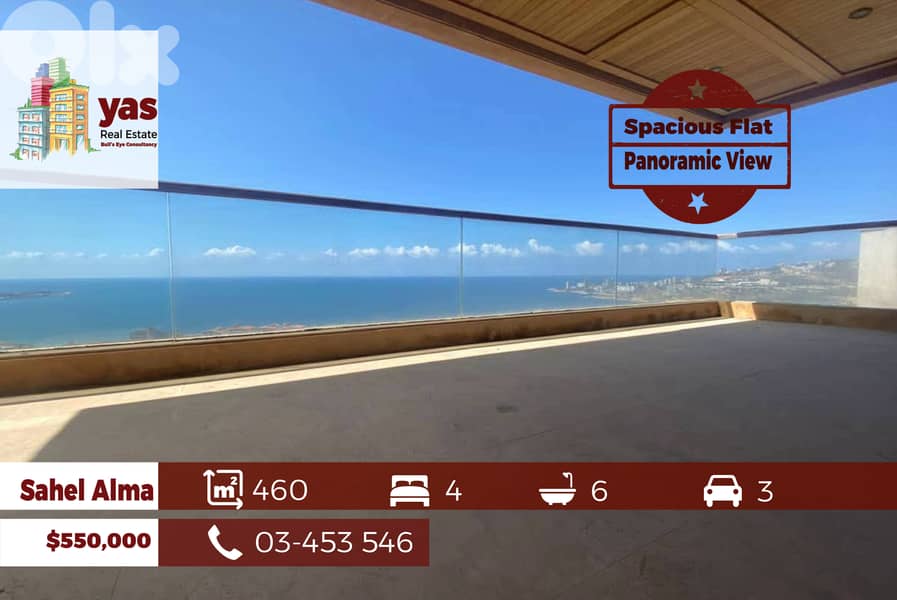 Sahel Alma 460m2 | Generous dimensions | Panoramic View  |OH 0