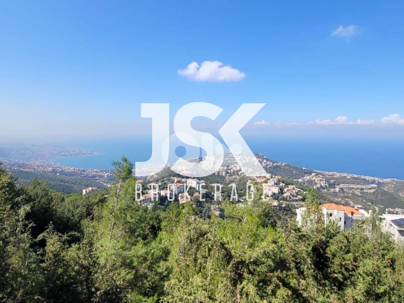 L19394 - Land With Panoramic View For Sale in Kfour 0