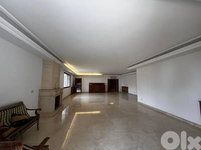 L19401 - 4-Bedroom Apartment with Terraces For Rent in Baabda