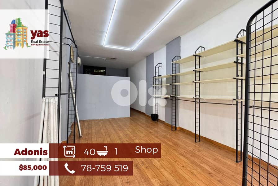 Adonis 40m2 | Shop  | Well Maintained | Active Street | CHN 0