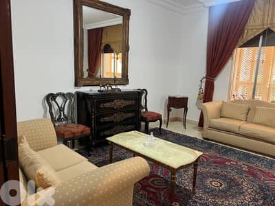 L19404 - Furnished 3 Bedroom Apartment For Rent in Hamra, Ras Beirut