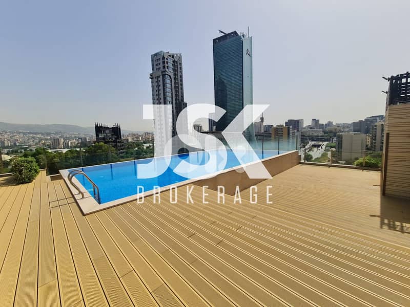 L19414 - Apartment For Rent in High-End Building in Achrafieh, Sioufi 0