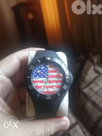 Toy watch original American flag