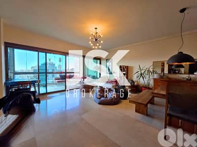 L19440 - Bright Apartment with City View For Sale in Achrafieh, Rizk