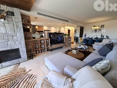 L19444 -Luxurious Modern Fully Furnished Apartment For Sale in Rayfoun