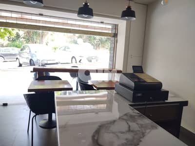 L12342 - A Cozy Fully Equipped Coffee Shop for Rent In Kaslik