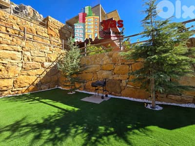 Faraya 70m2 | 100m2 Terrace | Furnished | Rent | Calm Area | DA/EH