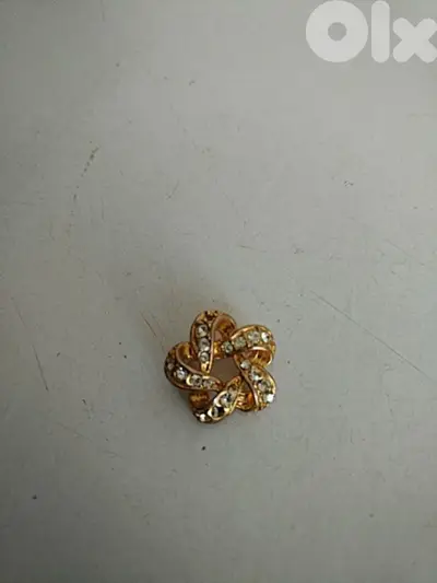 Old canvas brooch - Not Negotiable