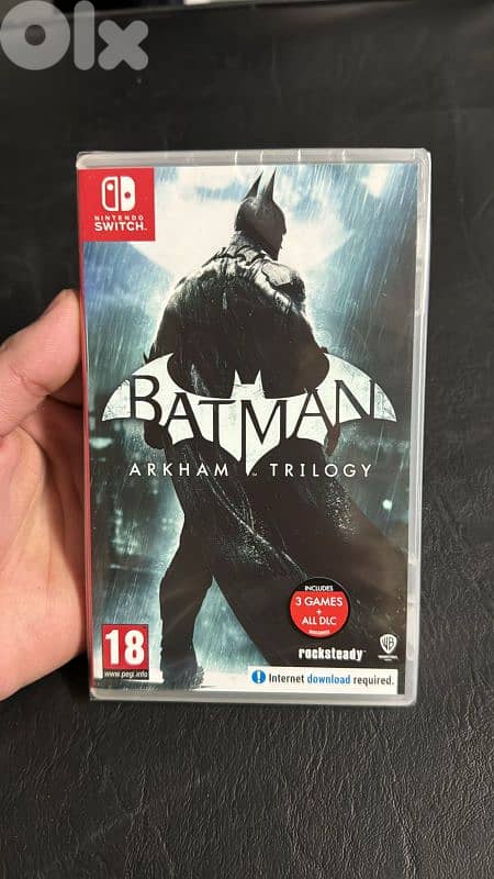 Cd Nintendo Batman arkham trilogy 0
