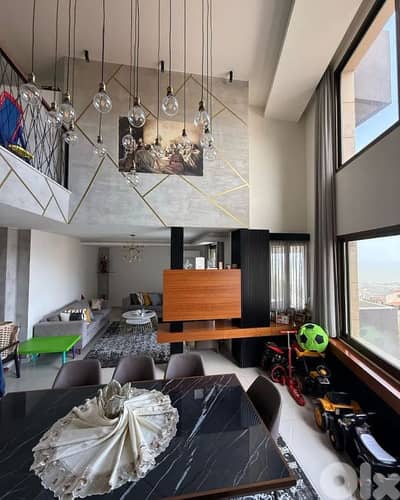 Ain Aar Double height 190 sqm Duplex with open sea view