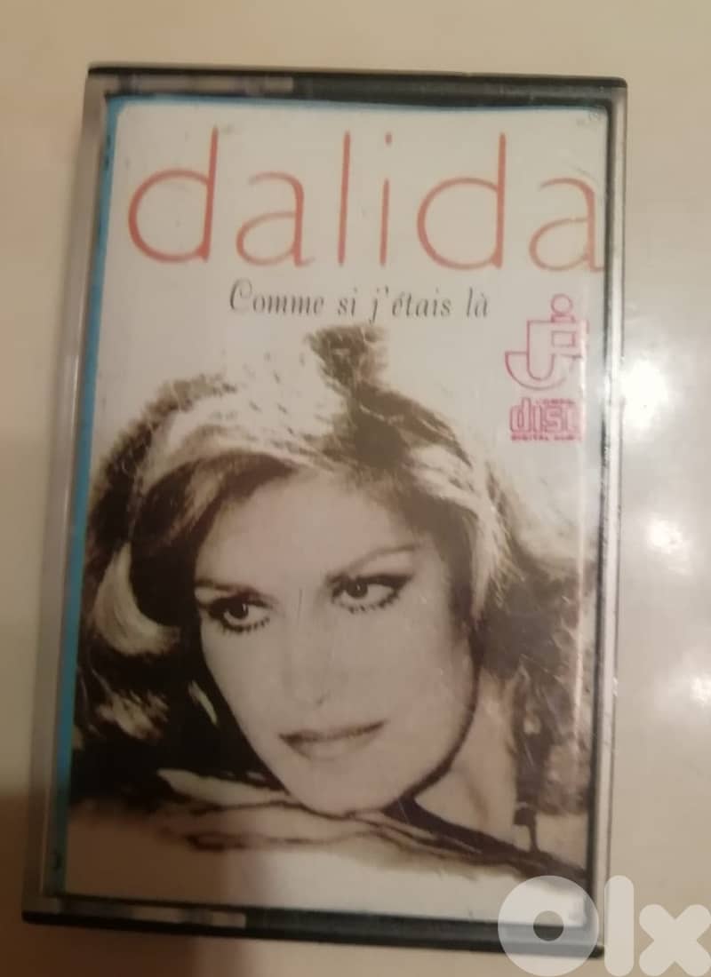 Dalida – Comme Si J'étais Là Unofficial cassette made in Lebanon 0