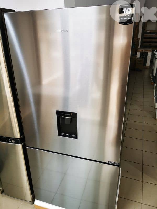 Refrigerator Hisense 28ft Stainless Steel 0