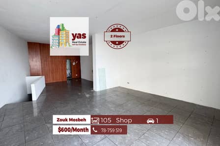 Zouk Mosbeh 105m2 | Well Maintained | Rent | 2 Floors | CHN | Zouk Mosbeh 105m2 | Well Maintained | Rent | 2 Floors | CHN |