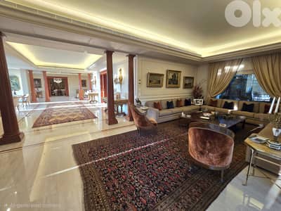 Luxury Villa for Rent in Rabieh – Prime Locationفيلا فاخرة للإيجار في