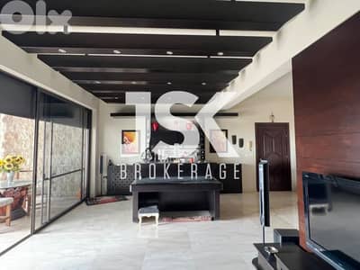 L19451 - Beautifully Furnished Apartment For Rent in Mansourieh