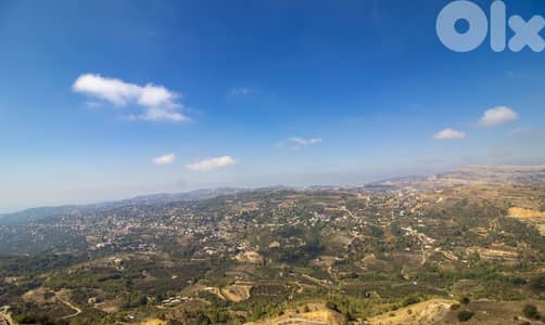 Panoramic view with Garden in Faqra Club