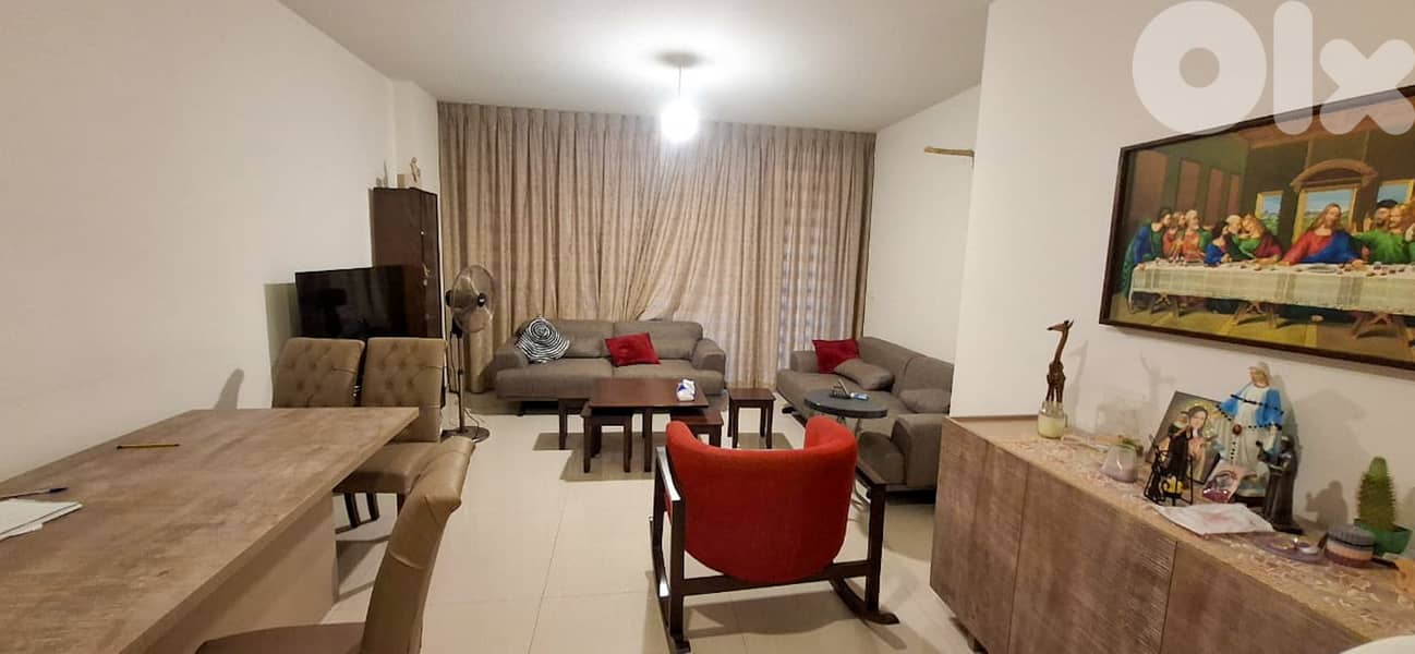 120 SQM Apartment in Ain Alak, Metn + Terrace/Garden 0