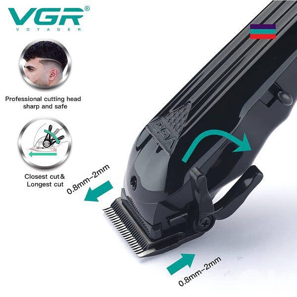 VGR hair trimmer clipper 2