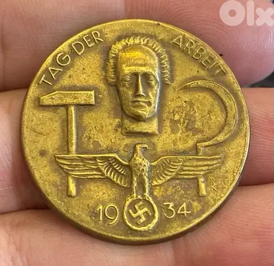 Nazi medal وسام ميدالية نازي الماني سنة ١٩٣٤
