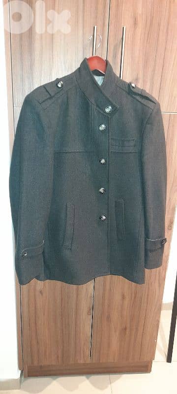 coat gray good quality 0