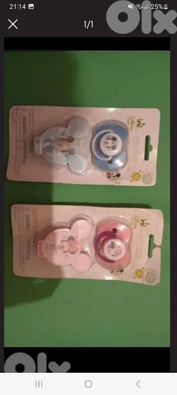 Mickey mouse soothers 0