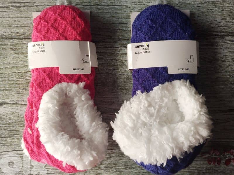winter women's socks and slippers 1