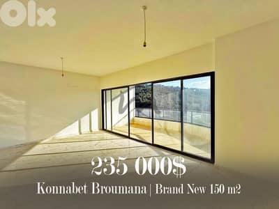 Konnabet Broumana | Signature | Brand New 3 Bedrooms Apt | 2 Balconies