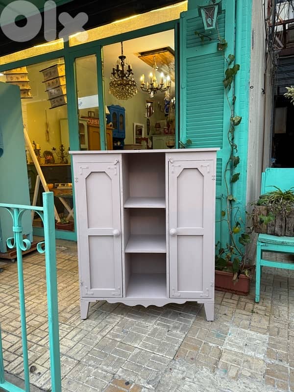 wood red cabinet 5