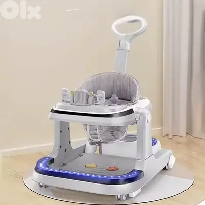 Baby walker with remote control