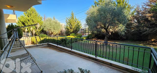 L19491 - Semi-Attached Villa With Garden For Sale in Bsaba, Baabda