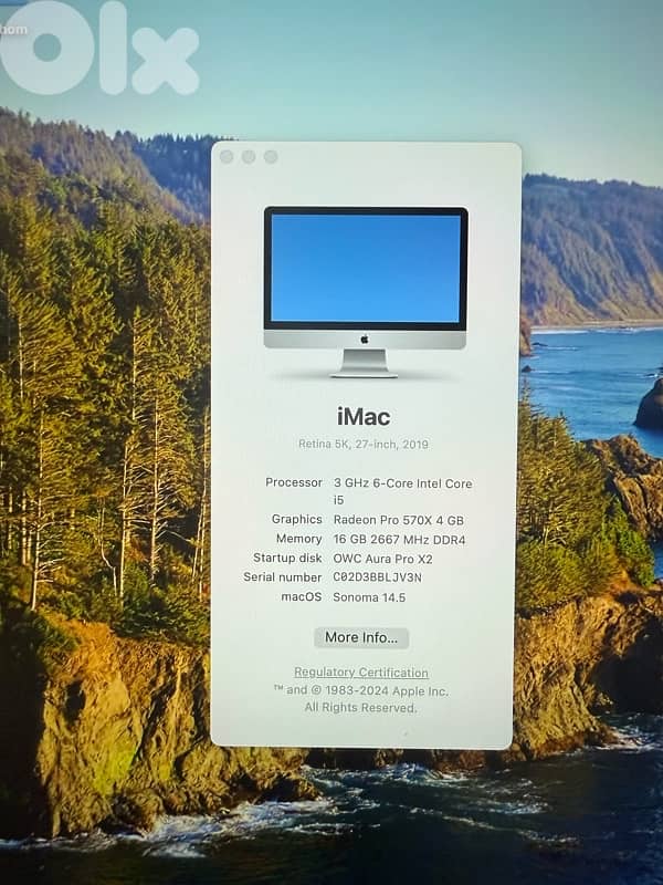 Apple iMac 27 inch, (PCIe 1TB + 2TB Storage) only 1200$ 2