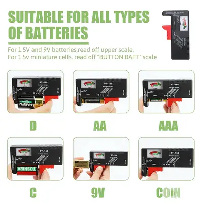 Universal Battery Volt Tester