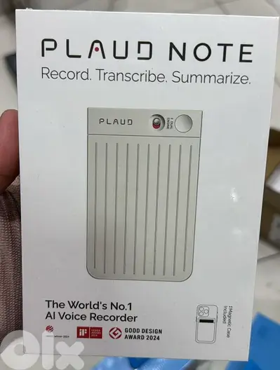 Plaud Note AI voice recorder 64gb silver