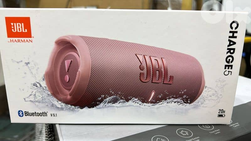 Jbl charge 5 pink 0