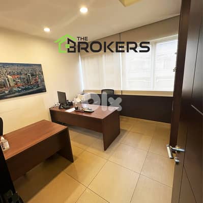 Furnished Office for Rent in Badaro مكتب مفروش للإيجار في بدارو