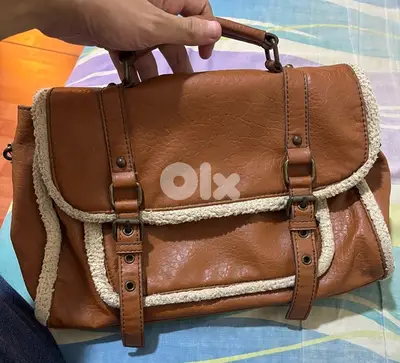 ALDO bag brown Faux-Leather